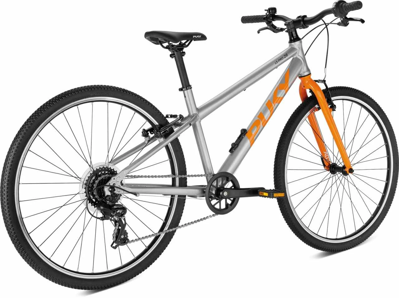 Puky LS-PRO 26-8 Silver/orange Kinderrad 4 Puky LS-PRO 26-8 Silver/orange Kinderrad – Bild 2