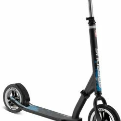 Puky SpeedUs TWO Schwarz / Blau Scooter, Klappbar, Luftbereift