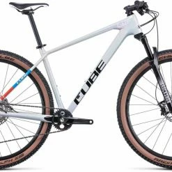 Cube Reaction C:62 Pro Prismagrey N Blue N Red Hardtail Mountainbike Lackschaden
