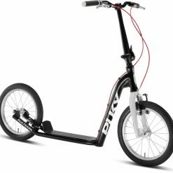 Puky JOKER Schwarz / Weiß Scooter Mit Luftbereif. U. Speichenrädern