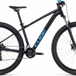 Cube Aim Black N Blue Hardtail Mountainbike