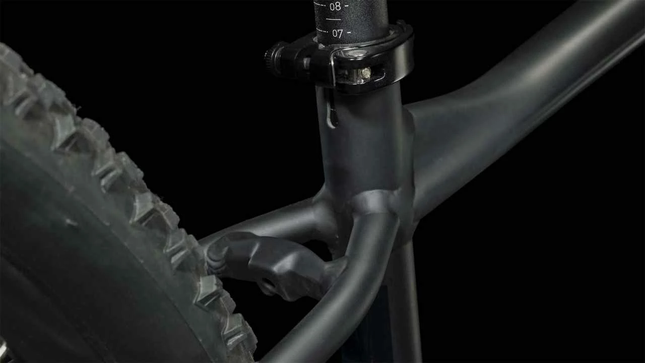 Cube Aim Black N Blue Hardtail Mountainbike 5 Cube Aim Black N Blue Hardtail Mountainbike – Bild 3