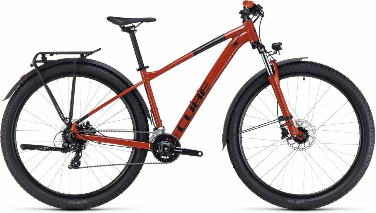 Cube Aim Allroad Brickred N Black Hardtail Mountainbike 3 Cube Aim Allroad Brickred N Black Hardtail Mountainbike
