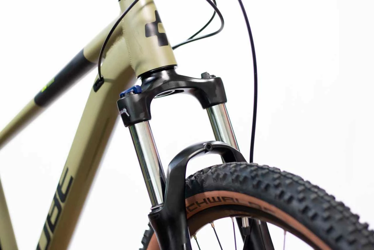Cube Aim Race Olive N Black Hardtail Mountainbike 7 Cube Aim Race Olive N Black Hardtail Mountainbike – Bild 5