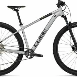 Cube Attention SLX Silvergrey N Lime Hardtail Mountainbike
