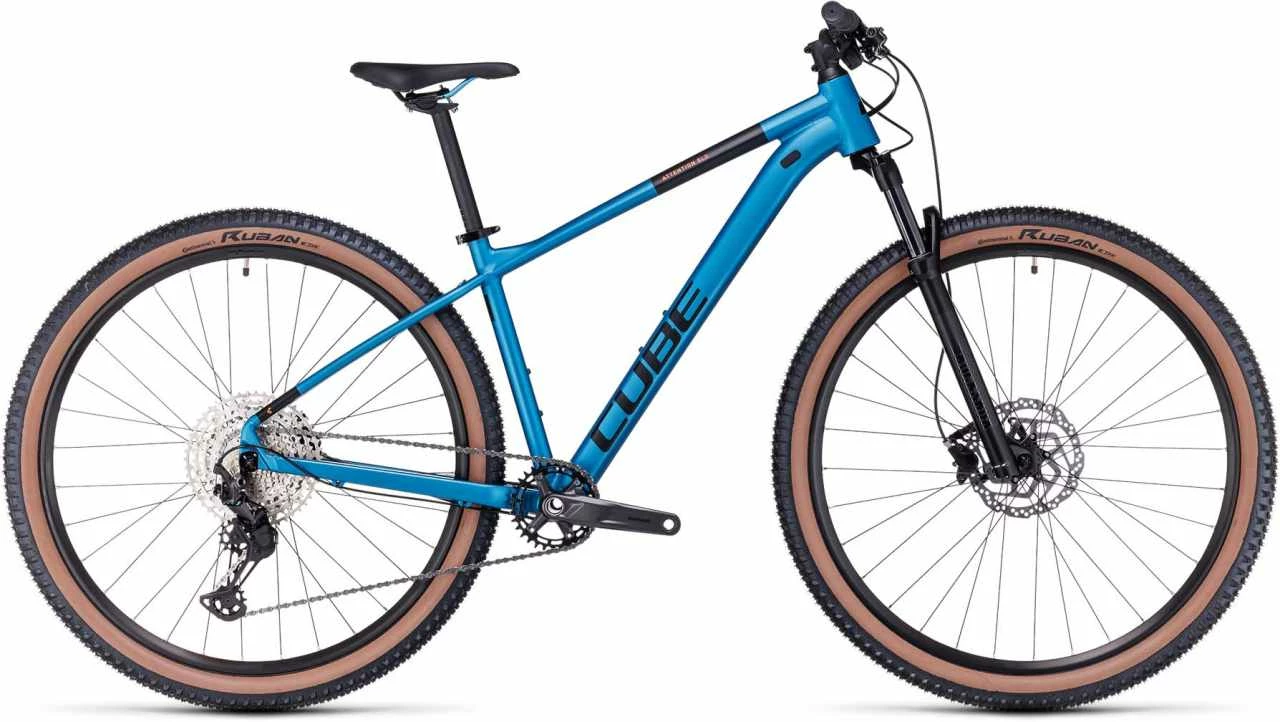 Cube Attention SLX Sea N Orange Hardtail Mountainbike 3 Cube Attention SLX Sea N Orange Hardtail Mountainbike