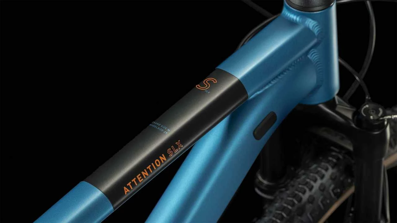 Cube Attention SLX Sea N Orange Hardtail Mountainbike 4 Cube Attention SLX Sea N Orange Hardtail Mountainbike – Bild 2