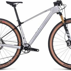 Mountainbikes Verkaufsladen 18 Cube Elite C:62 Pro Silver N Carbon Hardtail Mountainbike