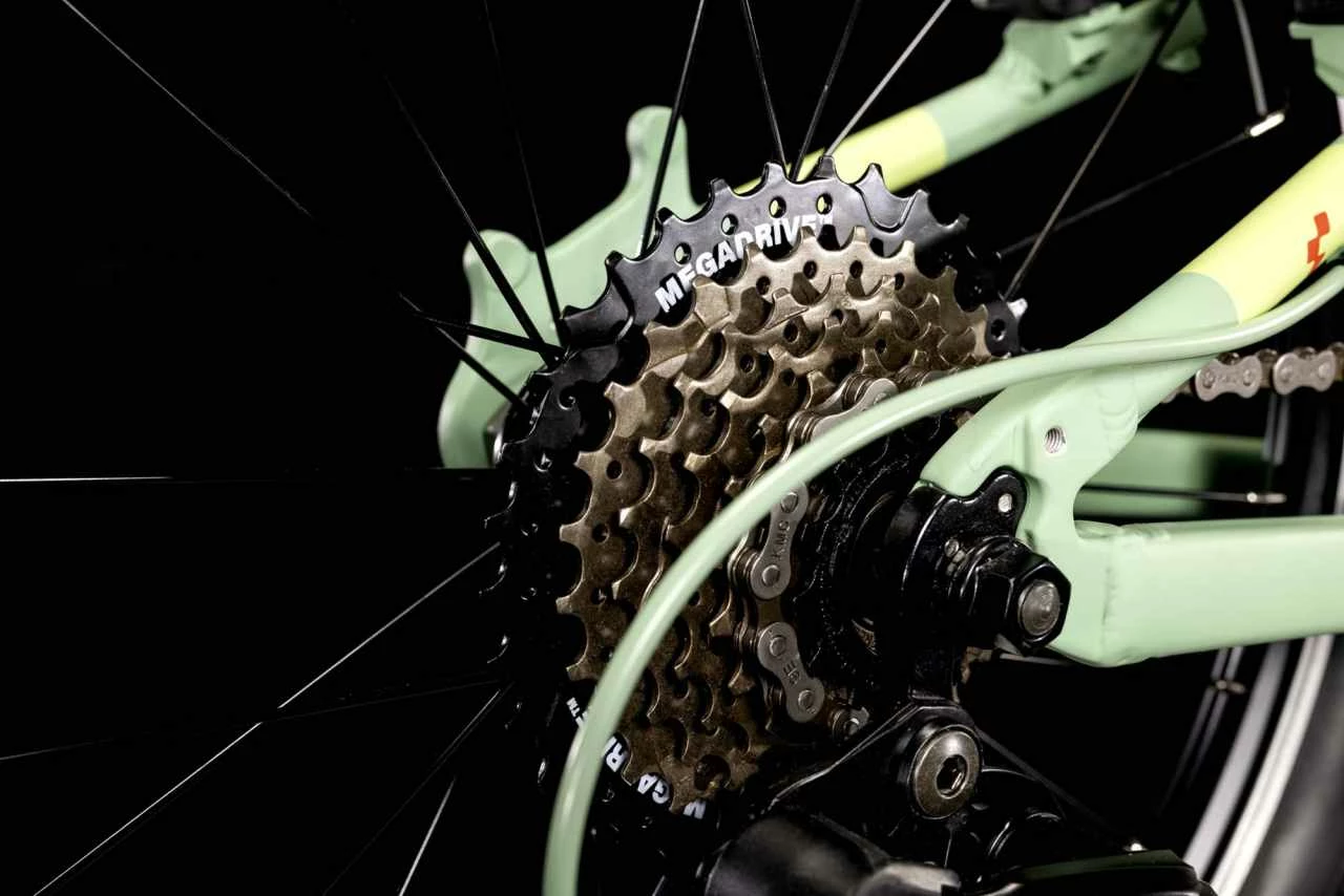 Cube Acid 200 Green N White Kinderrad 20 Zoll 5 Cube Acid 200 Green N White Kinderrad 20 Zoll – Bild 3