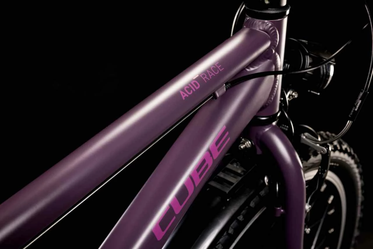 Cube Acid 200 Allroad Purple N Orange Kinderrad 20 Zoll 4 Cube Acid 200 Allroad Purple N Orange Kinderrad 20 Zoll – Bild 2