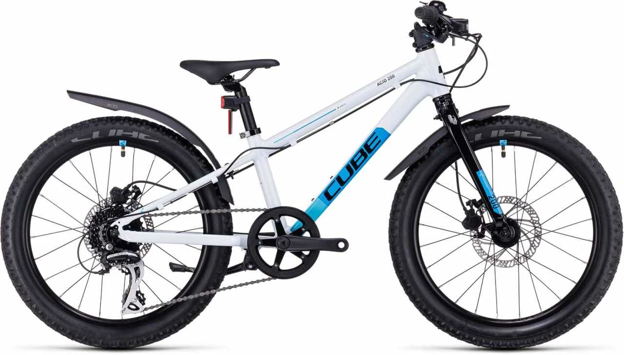 Cube Acid 200 Disc Allroad White N Blue Kinderrad 20 Zoll 3 Cube Acid 200 Disc Allroad White N Blue Kinderrad 20 Zoll
