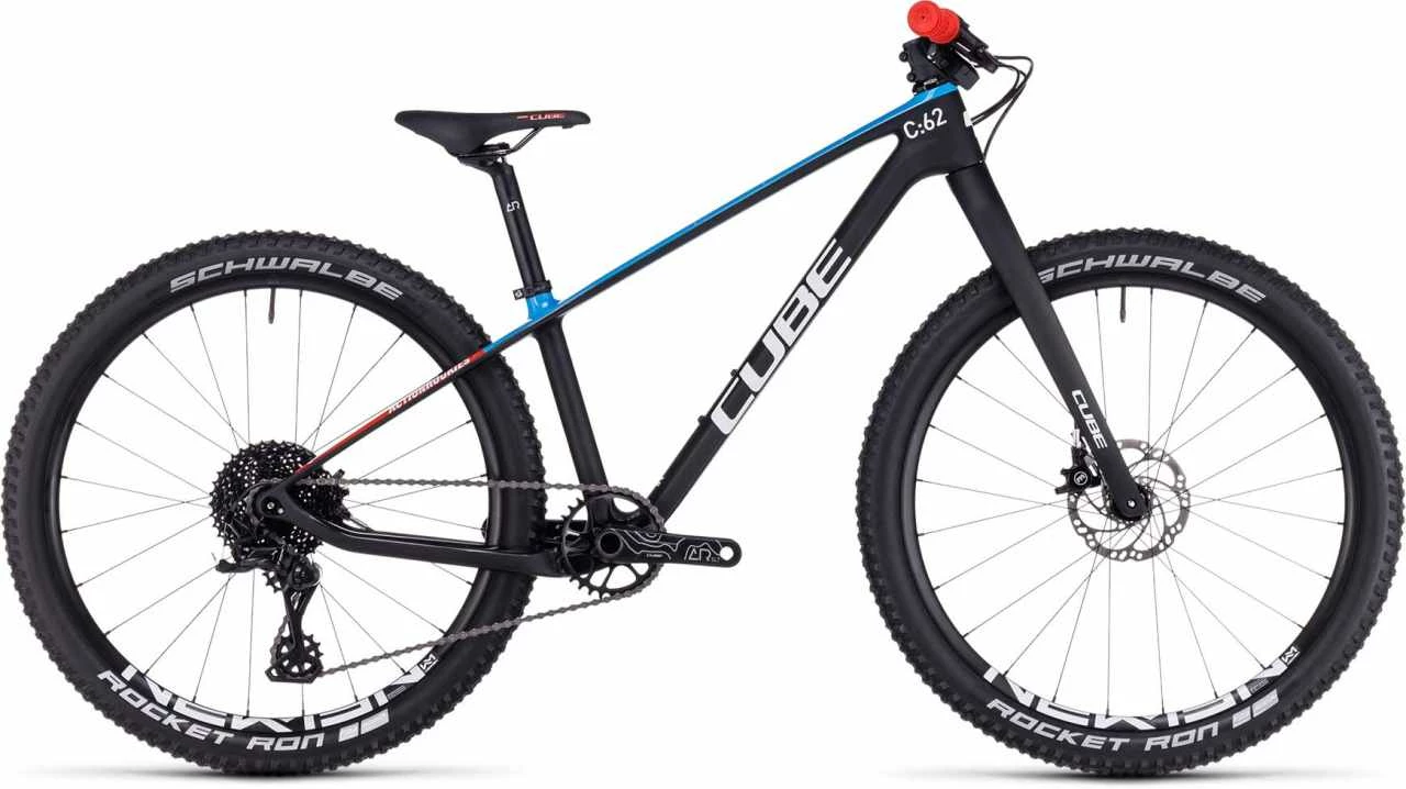 Cube Elite 240 C:62 Pro Carbon N Blue N Red Kinderrad 24 Zoll 3 Cube Elite 240 C:62 Pro Carbon N Blue N Red Kinderrad 24 Zoll