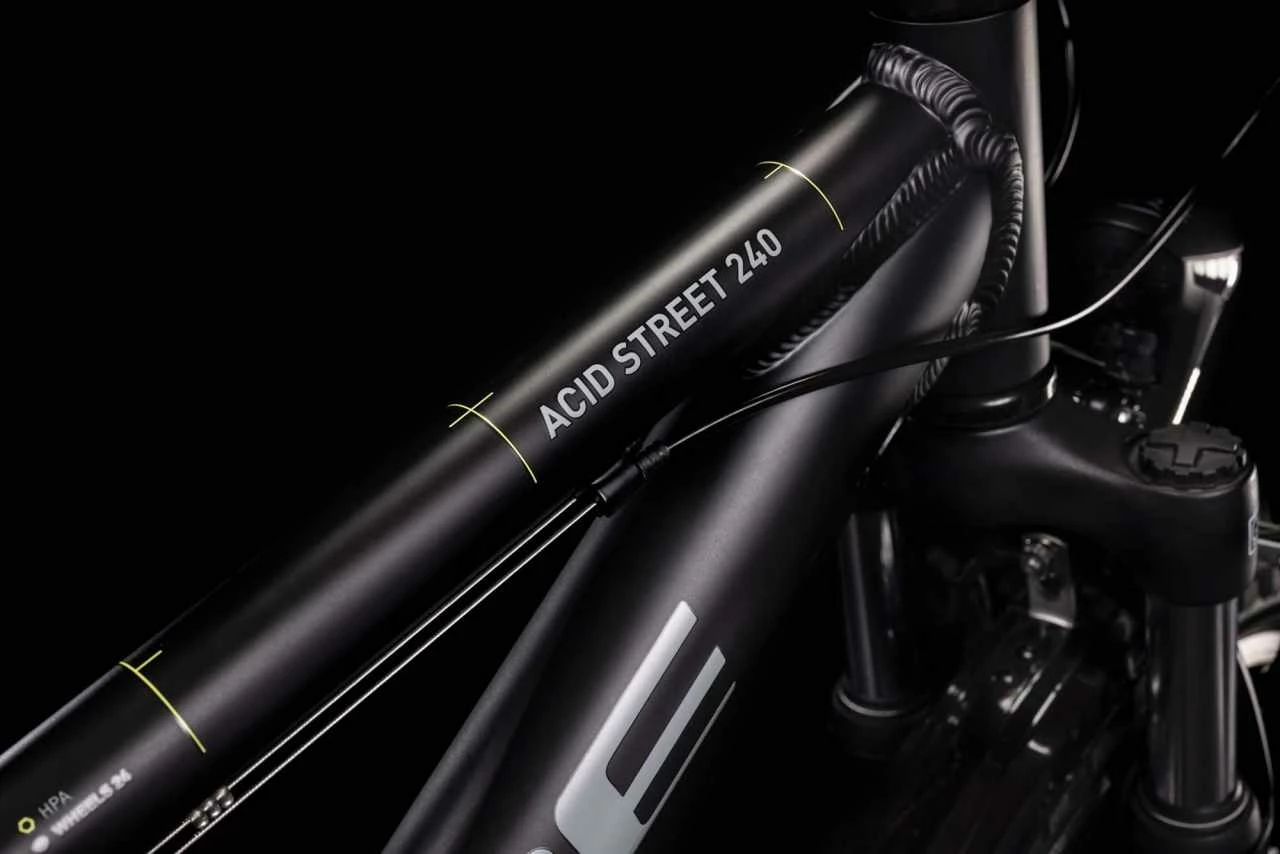 Cube Acid 240 Street Black N Yellow Kinderrad 24 Zoll 4 Cube Acid 240 Street Black N Yellow Kinderrad 24 Zoll – Bild 2