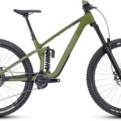 Cube Stereo ONE77 C:68X TM 29 Olive N Chrome Fully Mountainbike