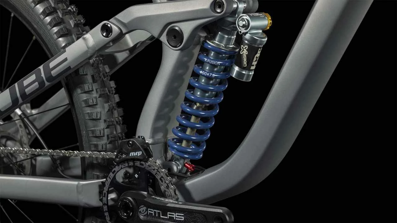 Cube TWO15 Pro 27.5 Grey N Black Fully Mountainbike 6 Cube TWO15 Pro 27.5 Grey N Black Fully Mountainbike – Bild 4