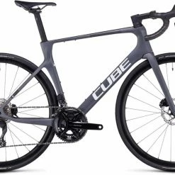 Cube Agree C:62 Grey N Black Carbon Rennrad Herren
