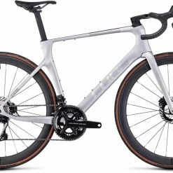 Cube Agree C:62 SLT Silver N Black Carbon Rennrad Herren