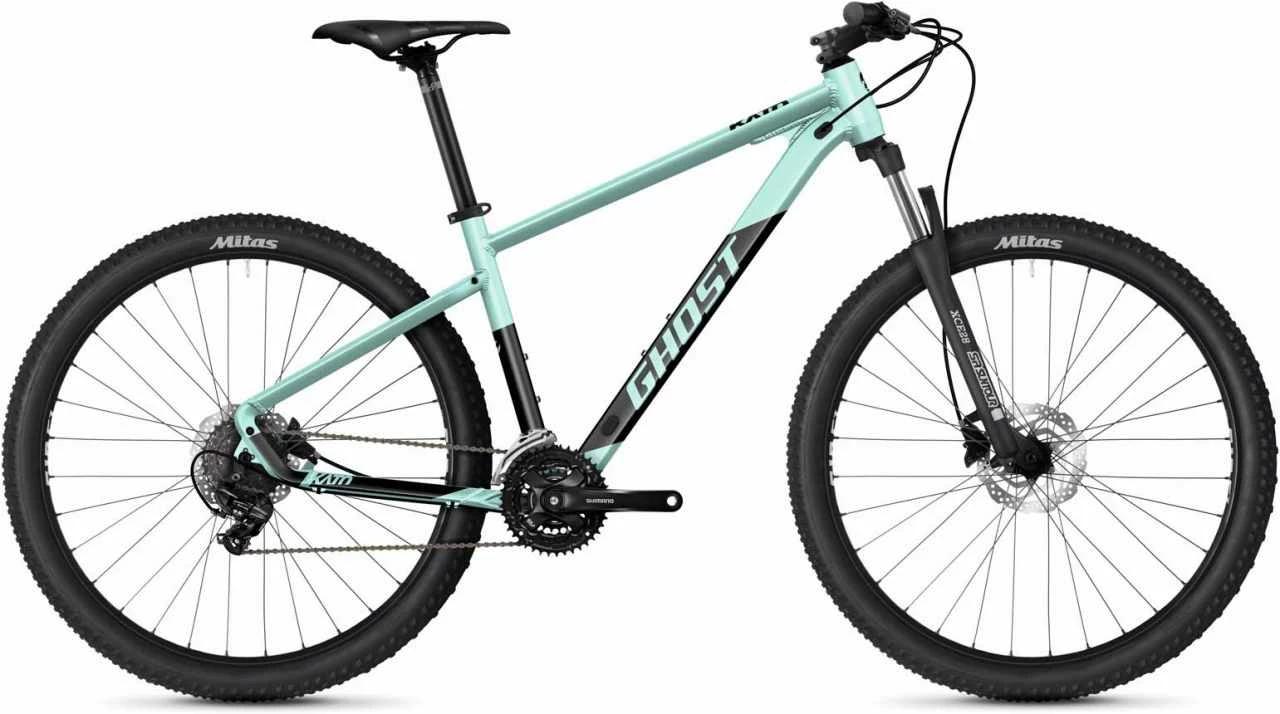 Ghost Kato 27.5 AL Light Mint Pearl / Black Matt Hardtail Mountainbike 3 Ghost Kato 27.5 AL Light Mint Pearl / Black Matt Hardtail Mountainbike