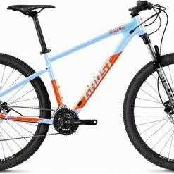 Ghost Kato Essential 27.5 AL Baby Blue Pearl / Dark Orange Glossy Hardtail Mountainbike