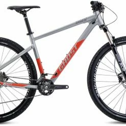 Mountainbikes Verkaufsladen 9 Ghost Kato Advanced 27.5 AL Light Grey / Dark Orange Matt / Glossy Hardtail Mountainbike Lackschaden