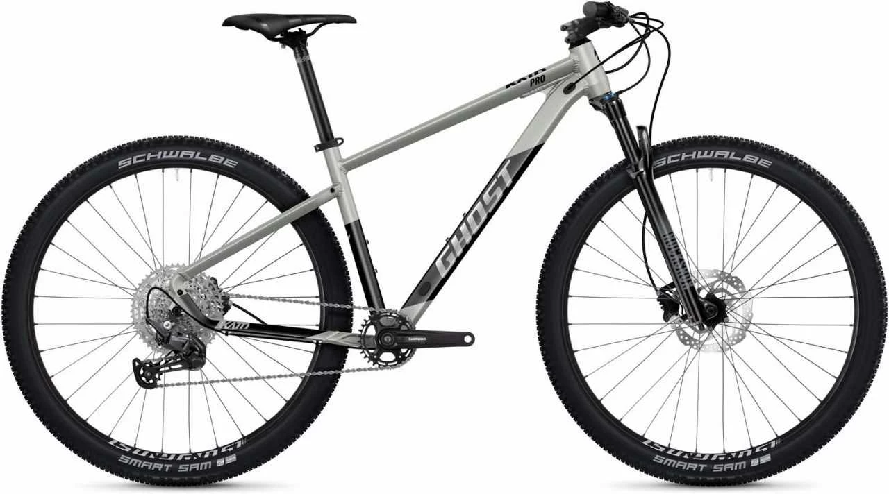 Ghost Kato Pro 29 AL Light Grey Pearl / Black Matt Hardtail Mountainbike 3 Ghost Kato Pro 29 AL Light Grey Pearl / Black Matt Hardtail Mountainbike