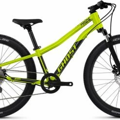 Ghost Kato 24 Pro Candy Lime Green / Black Glossy Kinderrad 24 Zoll