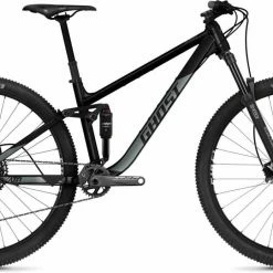 Ghost Kato FS Essential Black / Green Bay Metallic Matt Fully Mountainbike