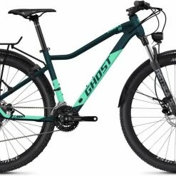 Ghost Lanao EQ 27.5 AL Poseidon Blue Pearl / Green Matt Hardtail Mountainbike Damen