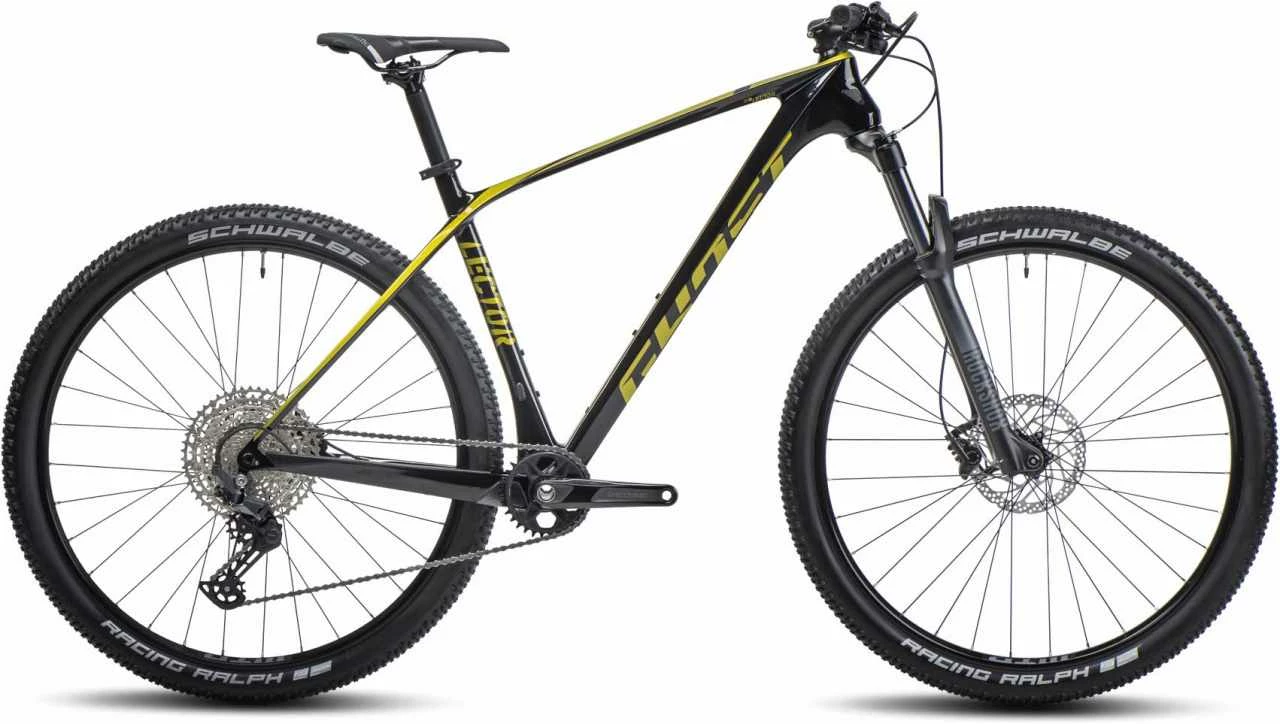 Ghost Lector LC Black / Kiwi Glossy Hardtail Mountainbike 3 Ghost Lector LC Black / Kiwi Glossy Hardtail Mountainbike