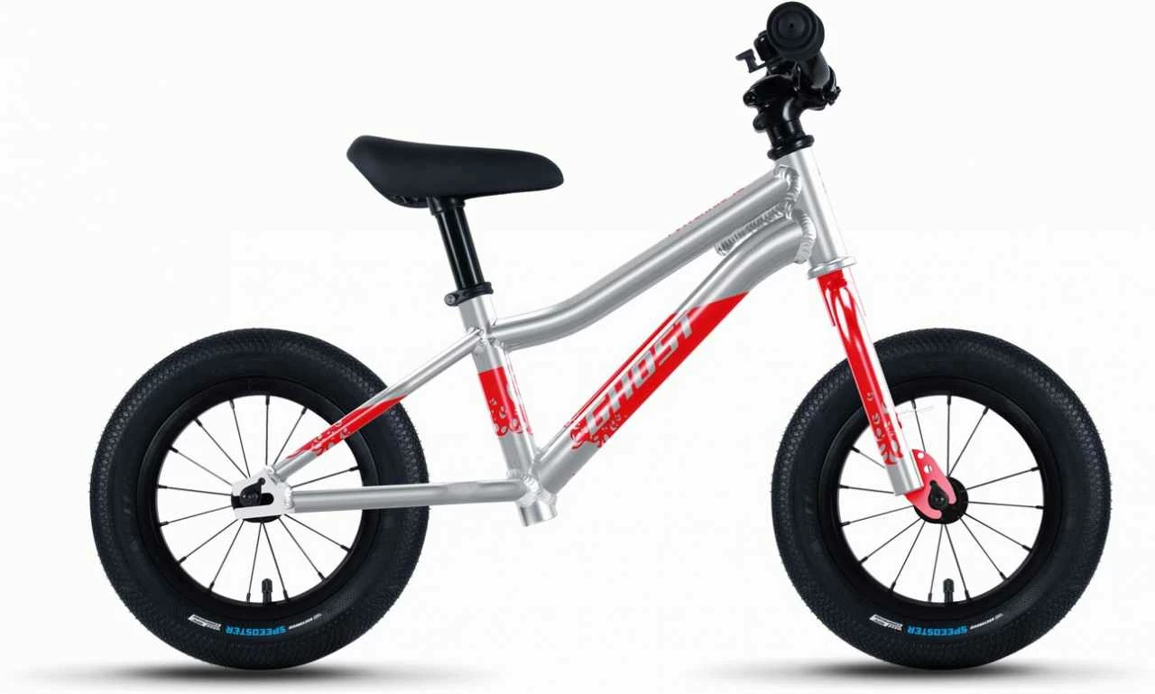 Ghost Powerkiddy 12 Rainbow Silver / Riot Red Glossy Laufrad 3 Ghost Powerkiddy 12 Rainbow Silver / Riot Red Glossy Laufrad