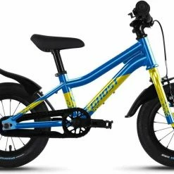 Ghost Powerkid 12 Metallic Blue / Metallic Yellow Glossy Kinderrad 12 Zoll