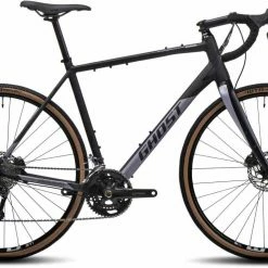 Ghost Road Rage AL Black / Purple Grey Matt Cyclocross